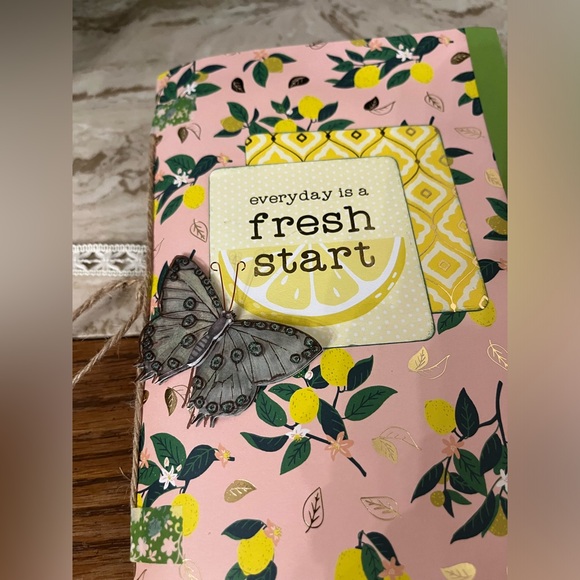 “Fresh Start” Handmade Journal - Picture 3 of 9